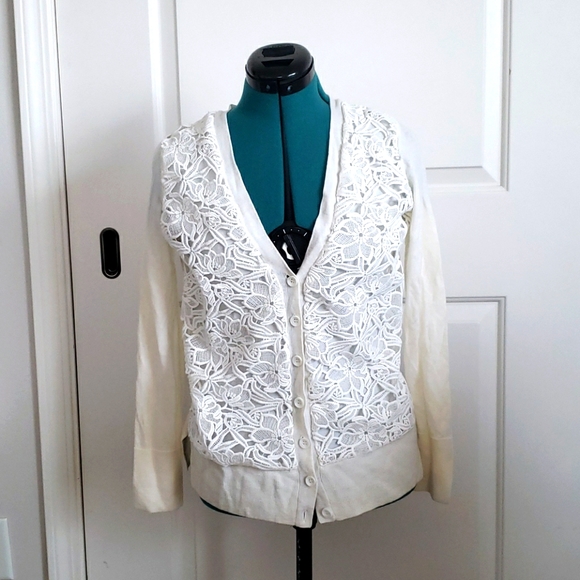 Halogen Cream Cardigan - Picture 2 of 8